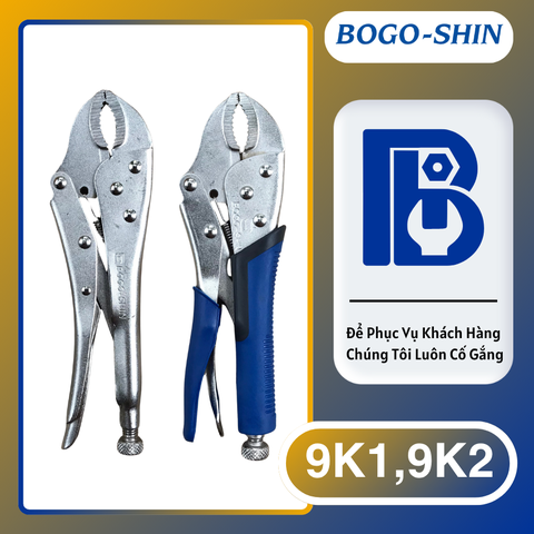 Kìm Chết và Kìm Chết Tay Bọc Nhựa 10x250mm BOGO-SHIN