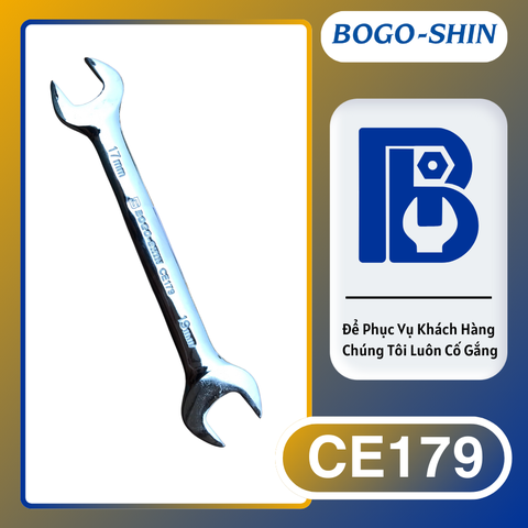 Cờ Lê Hai Đầu Mở BOGO-SHIN Cao Cấp