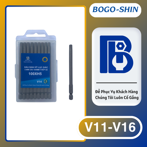 Đầu Bắn Lục Giác BOGO-SHIN 2.5mm - 8mm