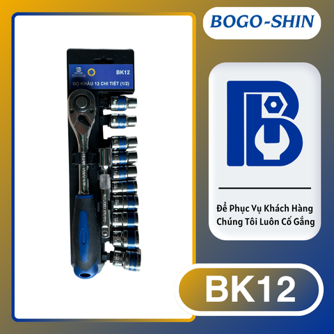 Bộ Khẩu 1/2 BOGO-SHIN 12CT