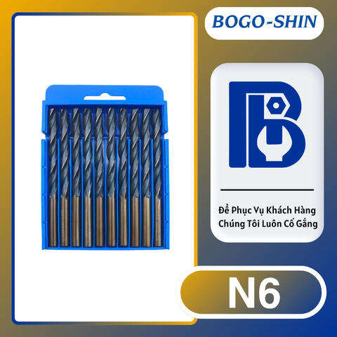 Mũi Khoan Inox BOGO-SHIN 1MM - 14MM