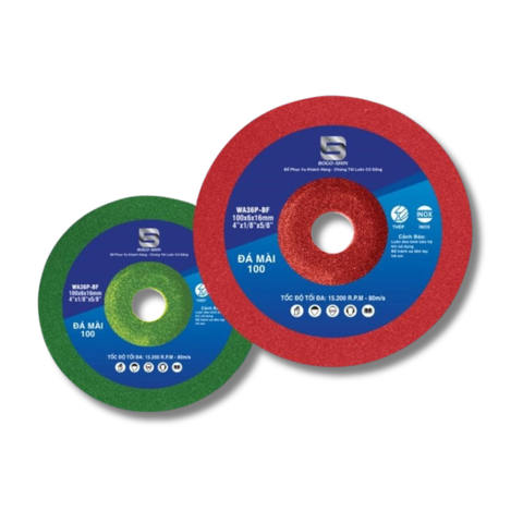 Đá Mài Xanh, Đỏ 100x6mm và 100x3mm BOGO-SHIN