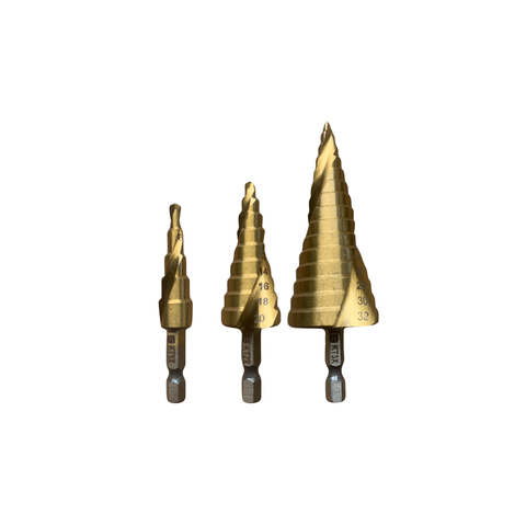 Mũi Khoan Tháp Lẻ Xoắn BOGO-SHIN 4-12mm, 4-20mm, 4-32mm