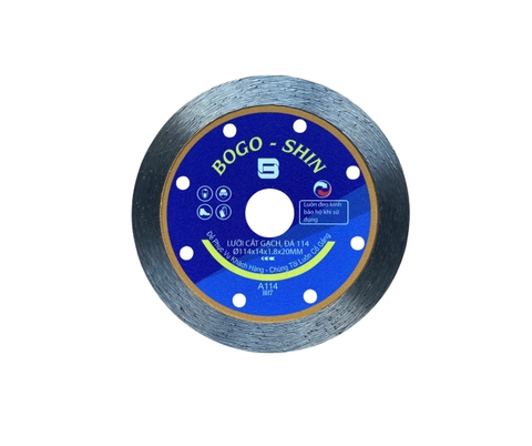 Lưỡi Cắt Gạch BOGO - SHIN  114mm Liền