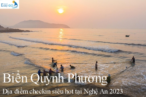 Bãi biển Quỳnh Phương - kinh nghiệm du lịch biển Quỳnh Nghệ An 