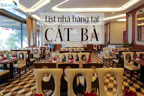 List nhà hàng đảo Cát Bà - những địa điểm lý tưởng để thưởng thức đặc sản