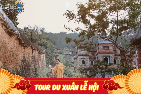TOUR DU LỊCH TÂY YÊN TỬ - CHÙA VĨNH NGHIÊM - CHÙA BỔ ĐÀ | TOUR LỄ HỘI DU XUÂN