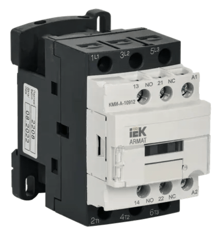 KMI-A-10912 - Công tắc tơ ARMAT - 9A 230V/AC3 1NO/1NC IEK