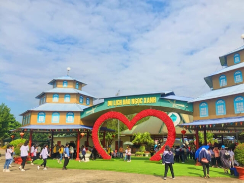 KHU DU LỊCH ĐẢO NGỌC XANH - Tour 1 ngày