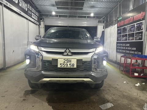 Độ bi gầm Mitsubishi Triton