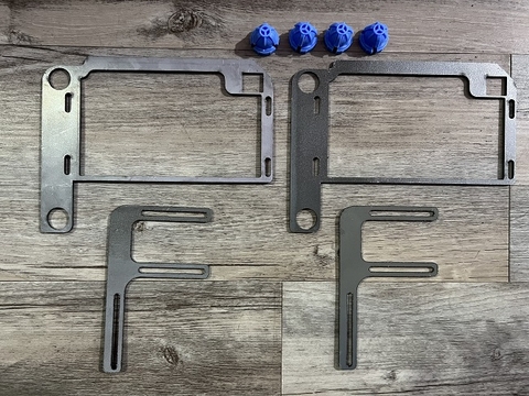 Pát gắn đèn Hyundai Tucson 2022 bản Led - độ vị trí Cos