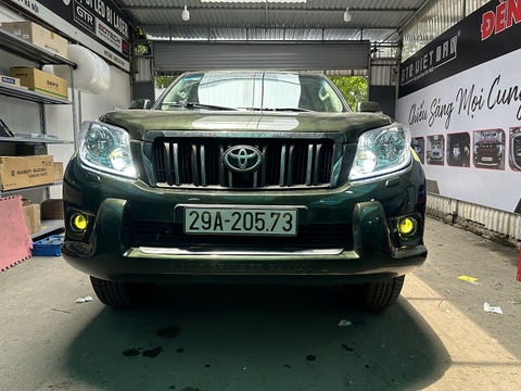 Độ bi pha cos và độ bi gầm Toyota Land Cruiser Prado