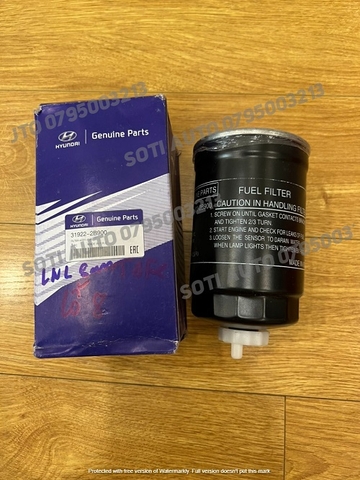 Lọc nhiên liệu Hyundai Santafe(trước 2010), lo 8 máy dầu