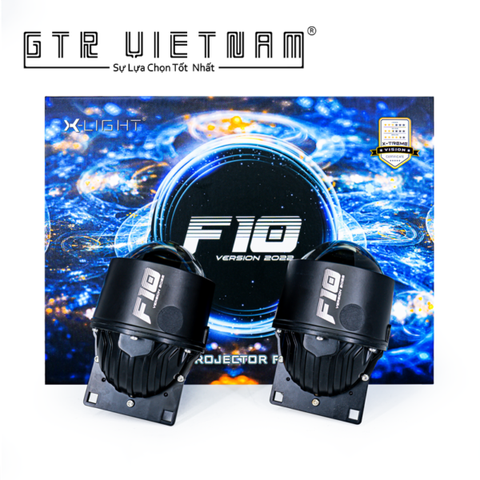 Cặp bi gầm LED X-LIGHT F10 tích hợp mắt quỷ