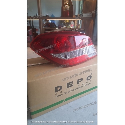 Đèn hậu Mitsubishi Attrage(20-21) không Led DEPO, LH