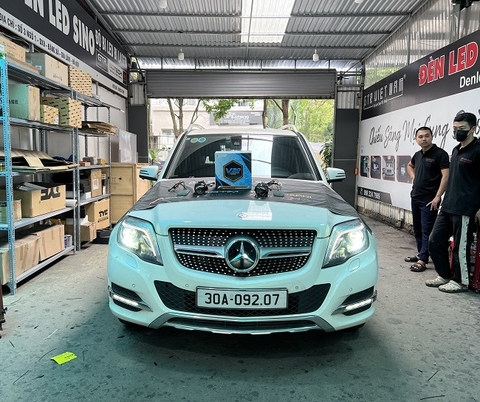 Độ bi pha Mercedes GLK250