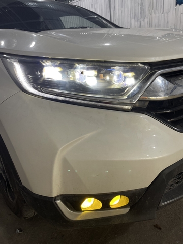 Độ 6 bi pha và 4 bi gầm Honda CRV 2019