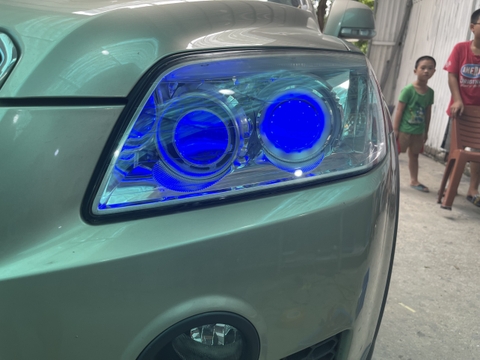 Độ bi pha Chevrolet Captiva