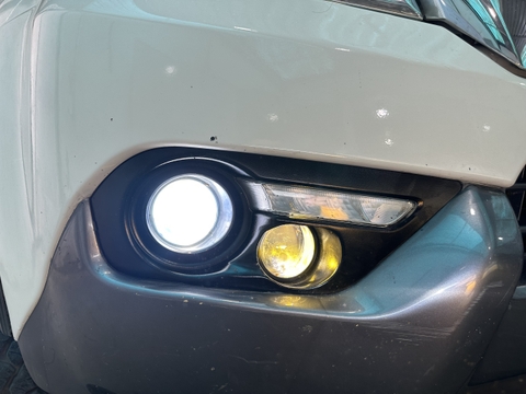 Độ bi gầm Isuzu MU X