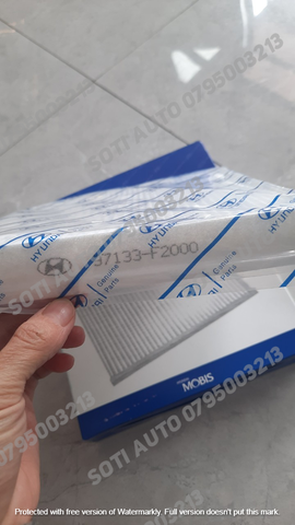 Lọc gió điều hòa Hyundai Elantra(16-22), Kia Cerato (17-22), Kia Seltos 2020