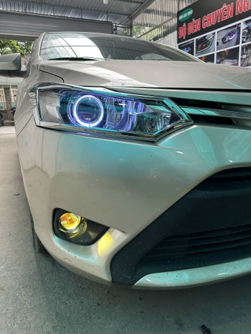 Độ bi pha cos và độ bi gầm Toyota Vios