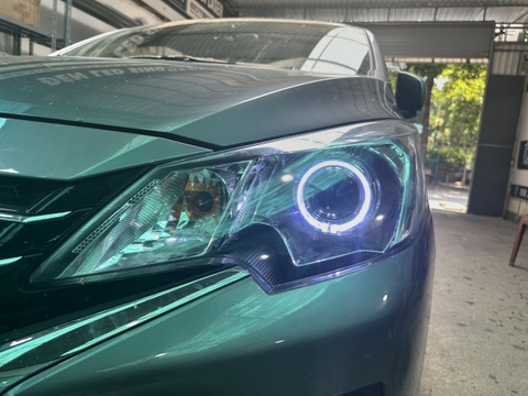 Độ bi pha và độ bi gầm Mitsubishi Attrage