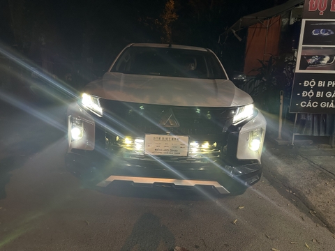 Độ bi pha, độ bi gầm và độ thêm 4 bi vào cản cho Mitsubishi Triton