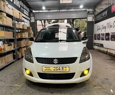 Độ bi gầm Suzuki Swift