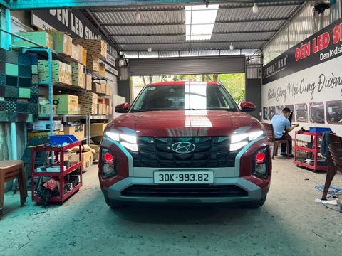 Độ bi pha cos Hyundai Creta