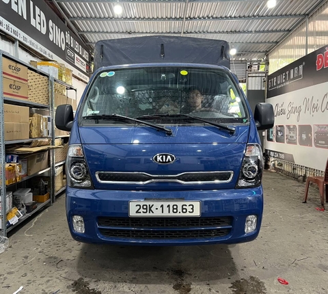 Độ bi pha xe tải Kia K250