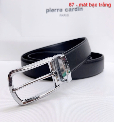 Thắt lưng nam Pierre Cardin PC057(mặt trắng, khóa tự động)