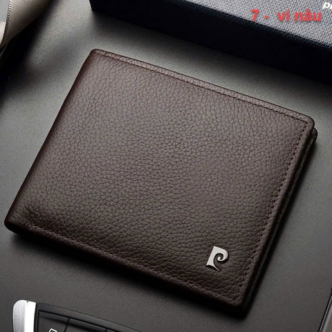 Ví da nam Pierre Cardin PC007 (nâu)