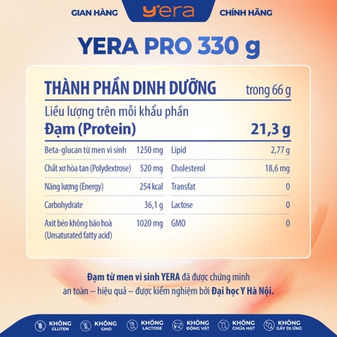 YERA Pro - Lon 330g