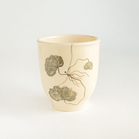 Ly gốm thủ công họa tiết