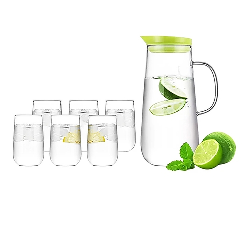 Bộ bình 6 ly thủy tinh