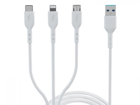 Cáp sạc 3 trong 1 BWOO BO-X173