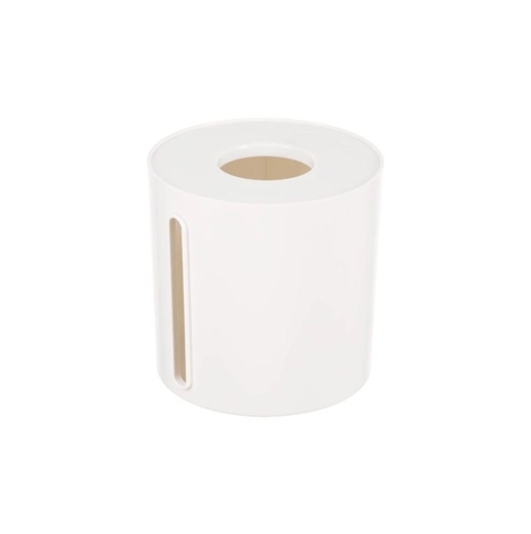 Hộp khăn giấy tròn Sano (nắp nhựa) HDKG-INOCHI-0002