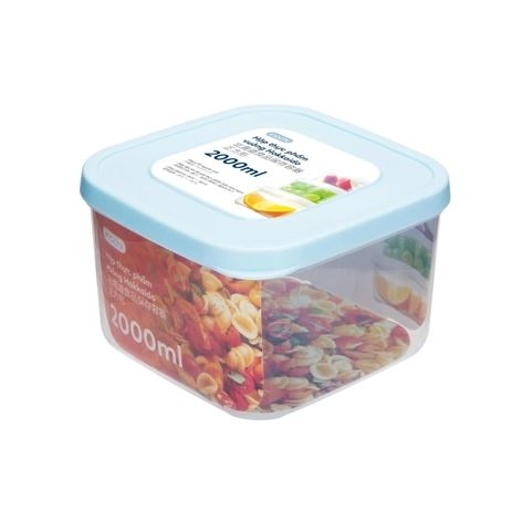 Hộp thực phẩm vuông Hokkaido 2000ml HDTP-INOCHI-0039