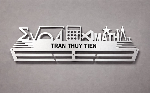 Khung treo huy chương kim loại