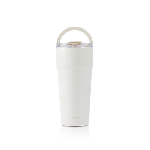 Ly Giữ Nhiệt LocknLock 900ml Thép Phủ Sứ, Có Ống Hút 3 màu - LHC4419