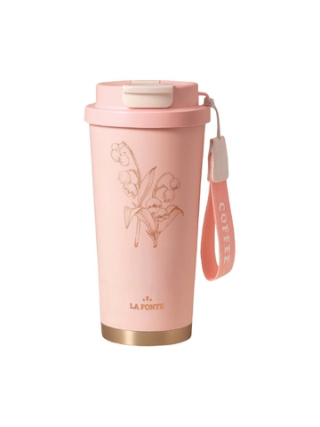 Ly Giữ Nhiệt Inox Nắp Bật La Fonte 500ml-015912-PIN