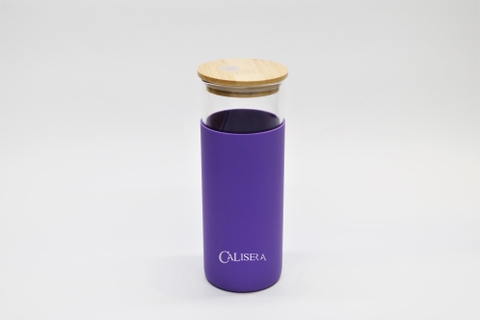 Bình thủy tinh nắp gỗ C-A21027-1