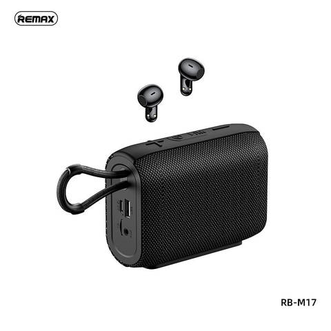 REMAX Tuner Series Portable Wireless Speaker with earbuds RB-M17