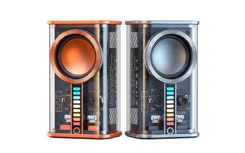 LOA BLUETOOTH MINI REMAX RB-M68 LỘ MẠCH ĐỘC ĐÁO