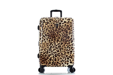 Vali Heys Leopard Fashion Spinner Size M (26 inch) - Brown V2HELEO-S26-Brown