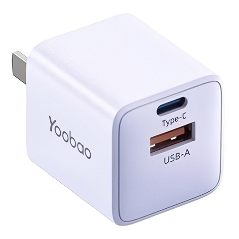 ADAPTER 2 CỔNG SẠC NHANH GAN YOOBAO YAD-C010A