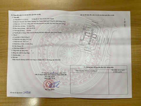 M893 - Căn Shophouse - ô 33.A1 - vincom - Yên Thanh