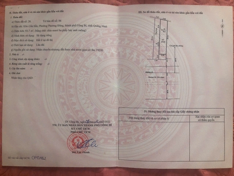 A517 - Nhà mặt tiền kinh doanh - khu cầu sến - phương Đông - yên tử