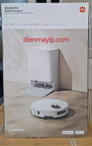 Robot hút bụi lau nhà Xiaomi Vacuum 5 EU