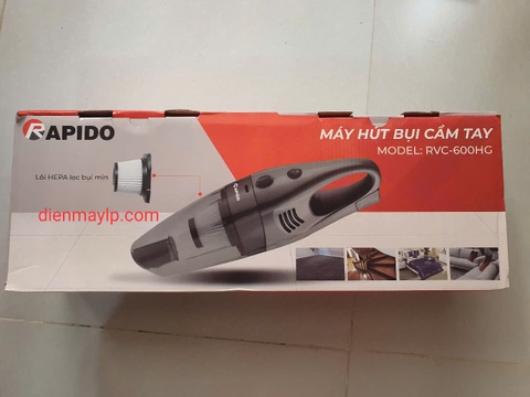 Máy hút bụi cầm tay Rapido RVC-600HG